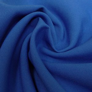 Портьерная ткань для штор Габардин матовый цвет васильковый
