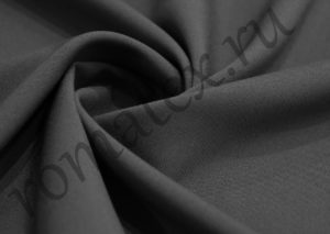 Для дивана ткань Габардин стрейч цвет тёмно-серый