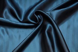 Ткань для пиджака Подкладочная Ёлочка цвет индиго